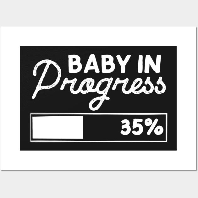 Baby In Progress Wall Art by Kyandii